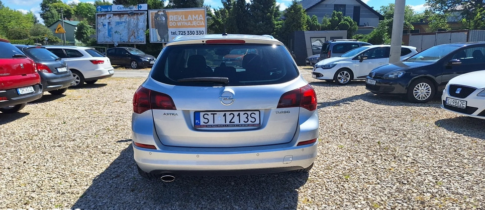 Opel Astra cena 28500 przebieg: 190721, rok produkcji 2011 z Jaworzno małe 704